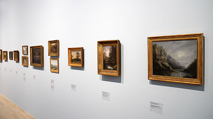 Die Ausstellung Natur als Kunst zeigt Werke von Malern und Fotographen aus dem 19. Jahrhundert