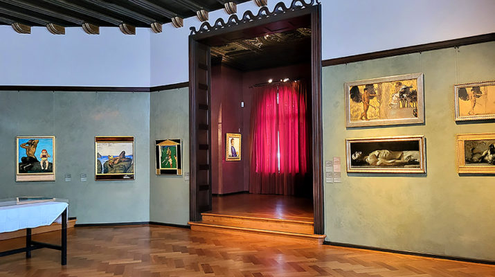 Historische Räume im Museum Villa Stuck in München