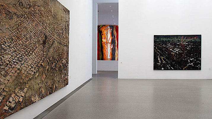 Großformatige Kunstwerke von Anselm Kiefer in der Pinakothek der Moderne in München