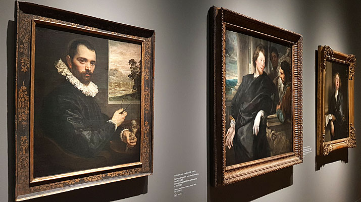 Van Dyck in der Alten Pinakothek in München