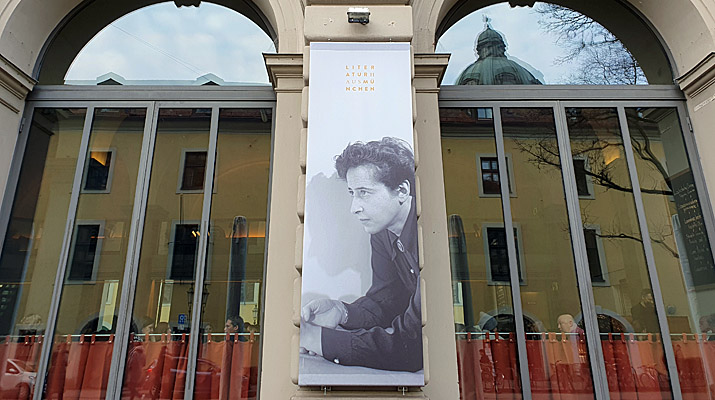Ausstellung Hannah Arendt im Literaturhaus München
