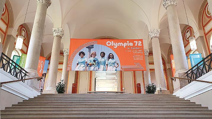 Olympia Ausstellung in der Stabi München