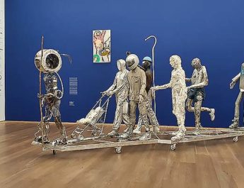 Ausstellung "Future Bodies from a Recent Past - Skulptur, Technologie, Körper seit den 1950er-Jahren" im Museum Brandhorst in München