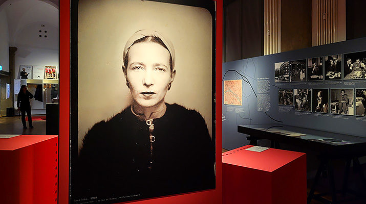 Ausstellung Simone de Beauvoir und das andere Geschlecht im Literaturhaus München