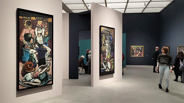 Max Beckmann Ausstellung in der Pinakothek der Moderne in München