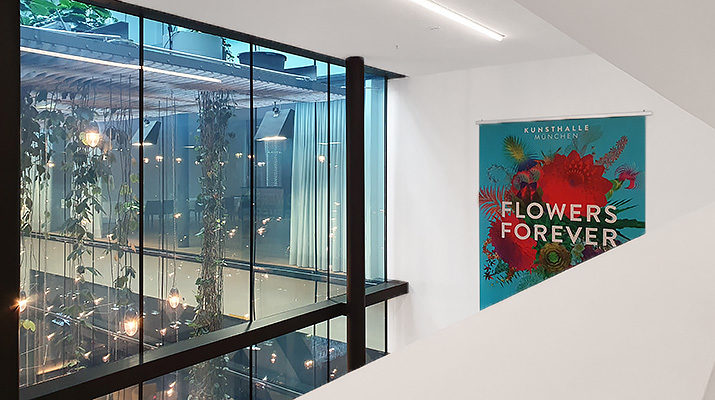 Ausstellung Flowers Forever in der Kunsthalle München
