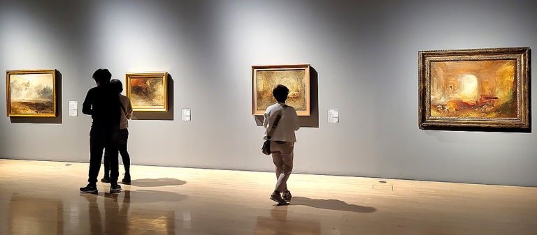 Turner Ausstellung im Lenbachhaus in München