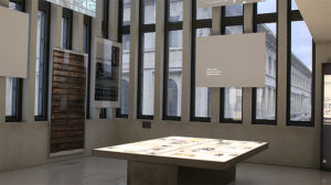 Ausstellungsfläche im NS-Dokuzentrum München