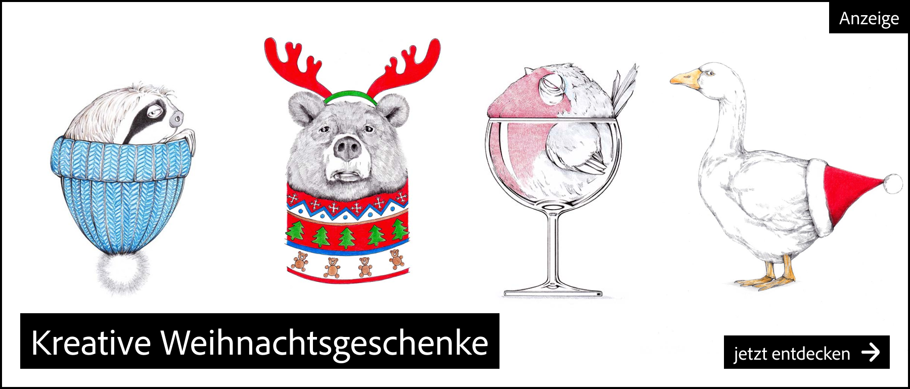 Kunst Geschenke zu Weihnachten