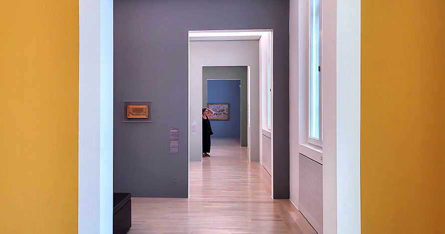 Aktuelle Ausstellung im Lenbachhaus in München