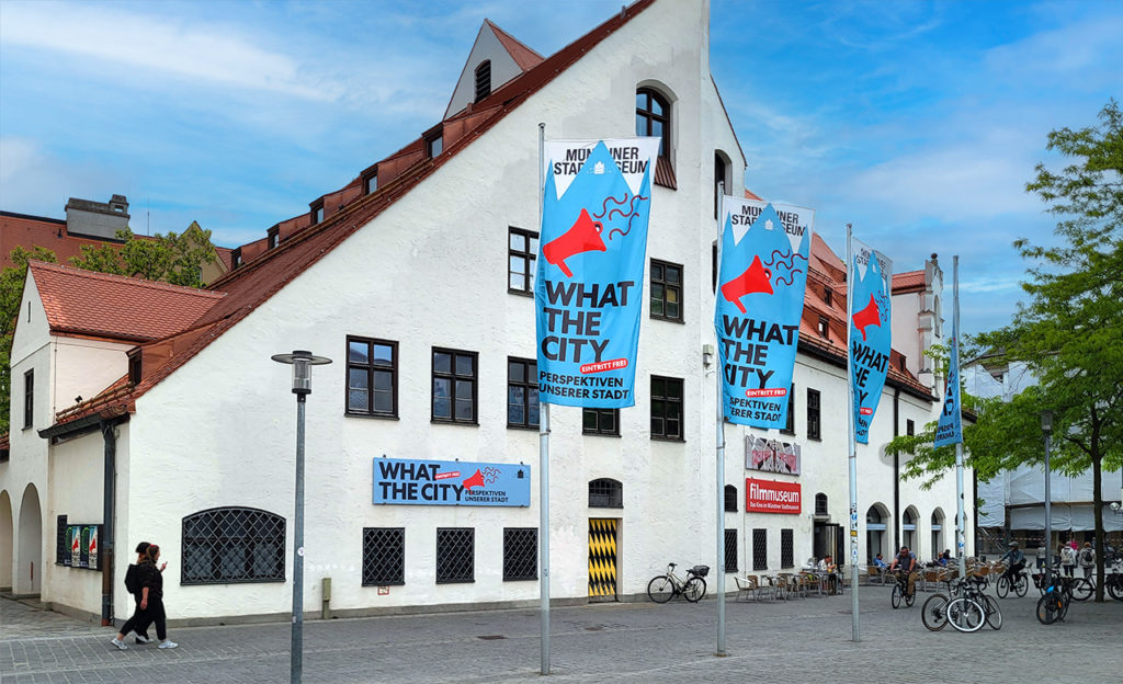 Münchner Stadtmuseum und Filmmuseum München am Sankt-Jakobs-Platz in München