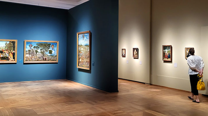 Ausstellung in der Alten Pinakothek in München