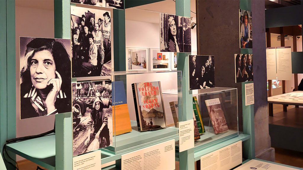 Fotografien und Dokumente ausdem Nachlass von Susan Sonntag