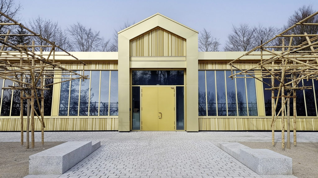 Außenansicht vom Kallmann-Museum Ismaning bei München