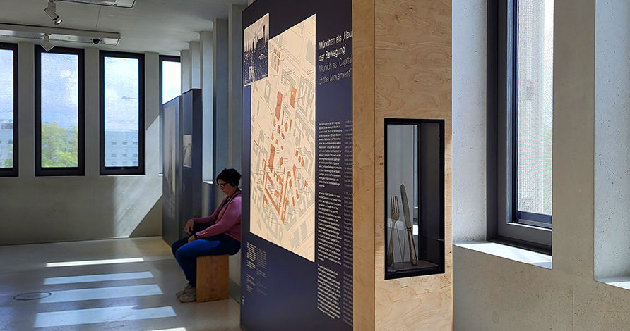 Ausstellung im NS-Dokuzentrum München