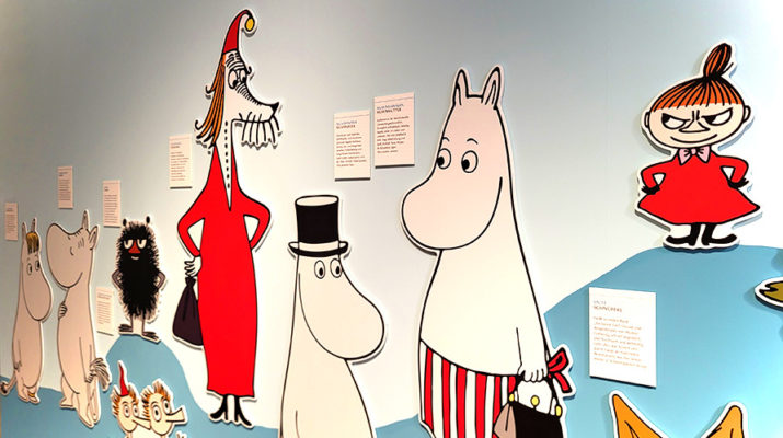 Ausstellung Tove Jansson - Die Welt der Mumins im Literaturhaus München