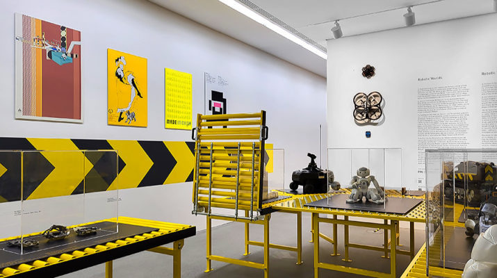 Ausstellung Roboter in der Pinakothek der Moderne in München