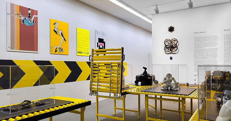 Ausstellung Roboter in der Pinakothek der Moderne in München
