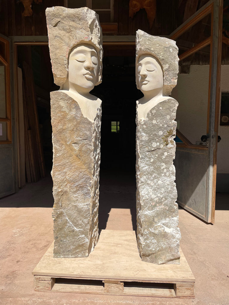 Steinskulpturen von Martin Wiese