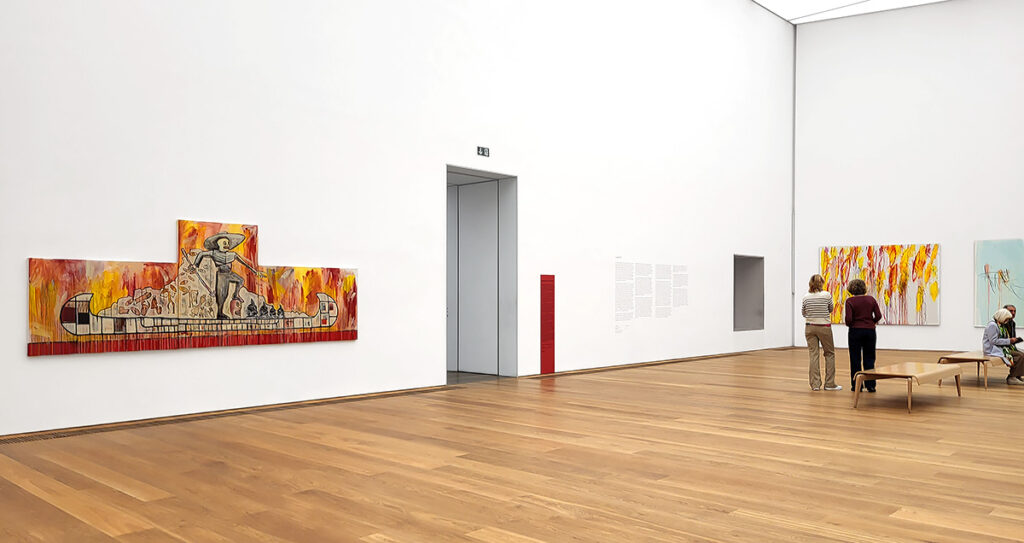 Ausstellung Carrying im Lepanto Saal im Museum Brandhorst in München